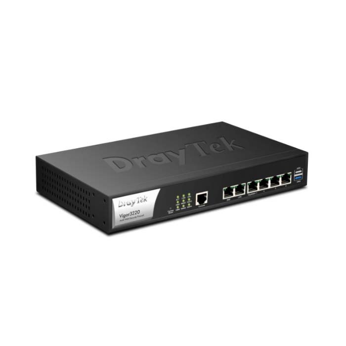 CÂN BẰNG TẢI DRAYTEK VIGOR3220 (4 CỔNG WAN| DƯỚI 200 USER)