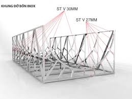 Bồn inox CN 20.000 Lít - Nằm