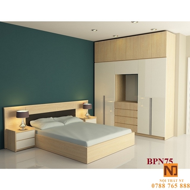 Nội thất phòng ngủ thiết kế BPN75