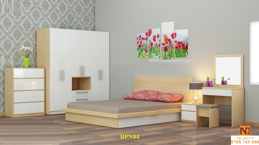 Nội thất phòng ngủ thiết kế BPN84