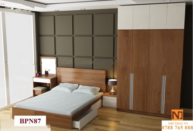 Nội thất phòng ngủ thiết kế BPN87