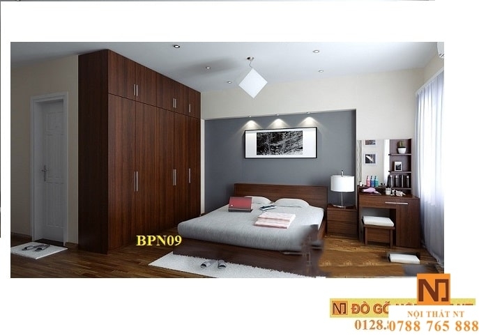 Nội thất phòng ngủ thiết kế BPN09