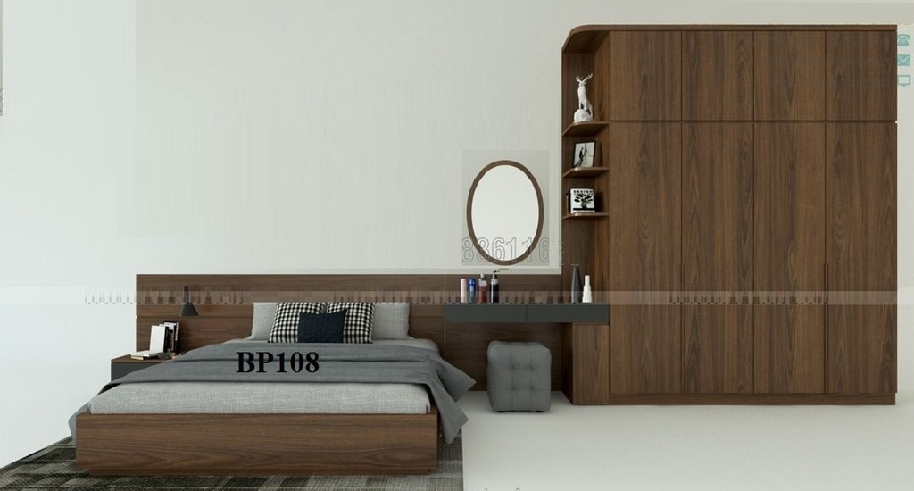 Nội thất phòng ngủ thiết kế BPN108