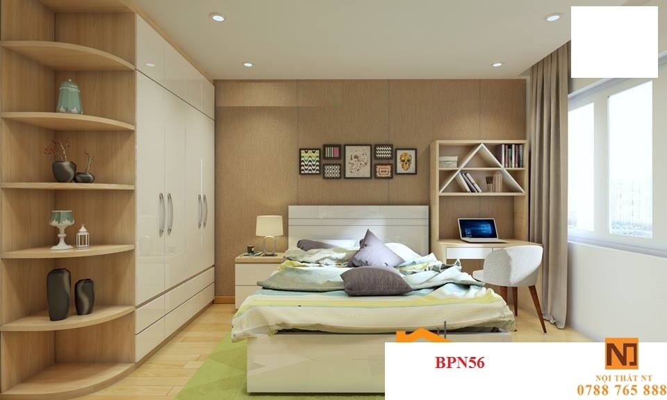 Nội thất phòng ngủ thiết kế BPN56