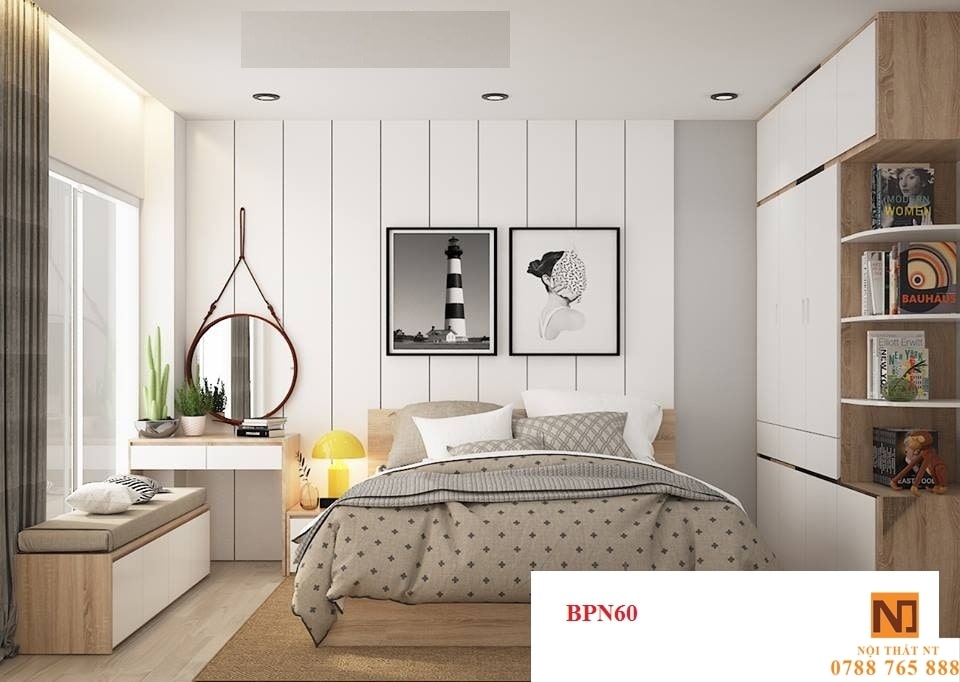 Nội thất phòng ngủ thiết kế BPN60