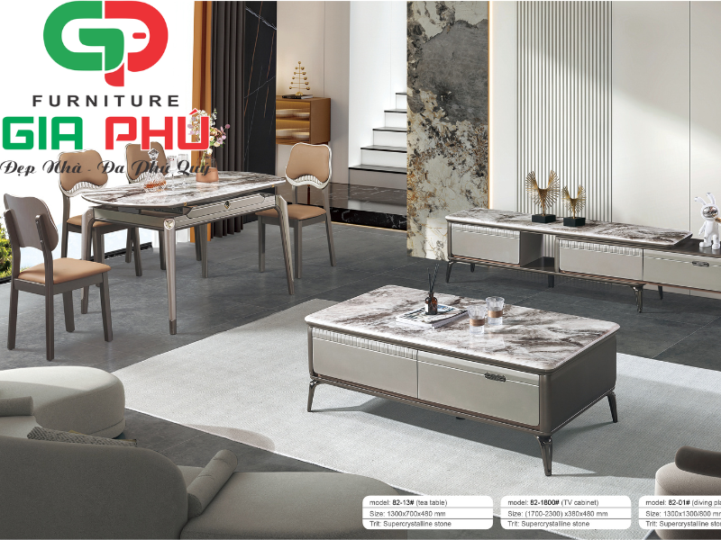 Bàn Trà - Bàn Sofa Hiện Đại Nhập Khẩu Cao Cấp 82-13- Bàn Trà Sofa Tam Kỳ