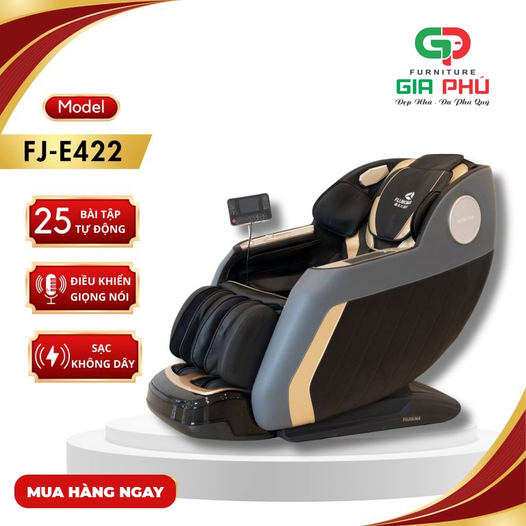 Ghế Massage FUJIKIMA FJ-E422 - Ghế Massage Tam Kỳ - Nội Thất Gia Phú