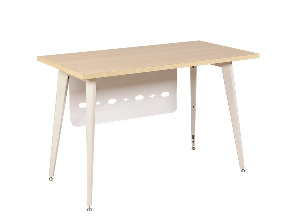 Bàn làm việc nhân viên chân sắt yếm tôn LUX120SYC10 - LUX120YC10 - LUX140YC10 - LUX160YC10