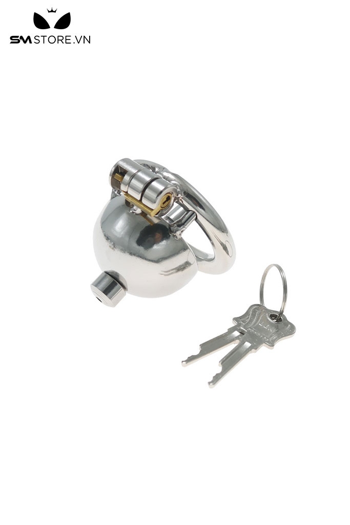 SMT289 - Khóa dương vật inox không gỉ dạng lồng kín có 4 size