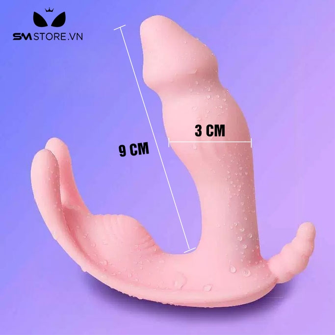 SMT800 - Máy rung điều khiển từ xa kích thích điểm G dài 89mm