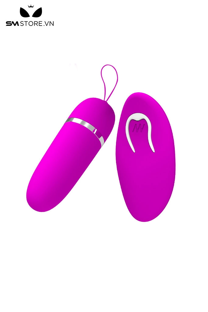 SMT1490 - Trứng rung điều khiển từ xa không dây nhỏ gọn màu tím