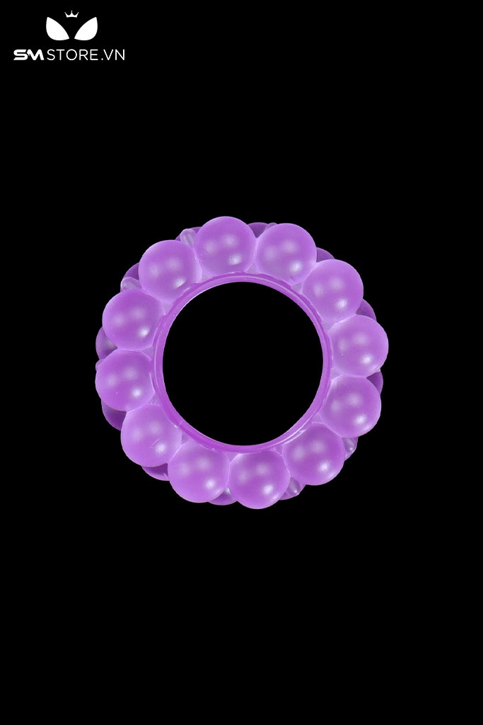 SMT567 - Vòng đeo dương vật bi gai silicon co giãn tốt đường kính 17mm
