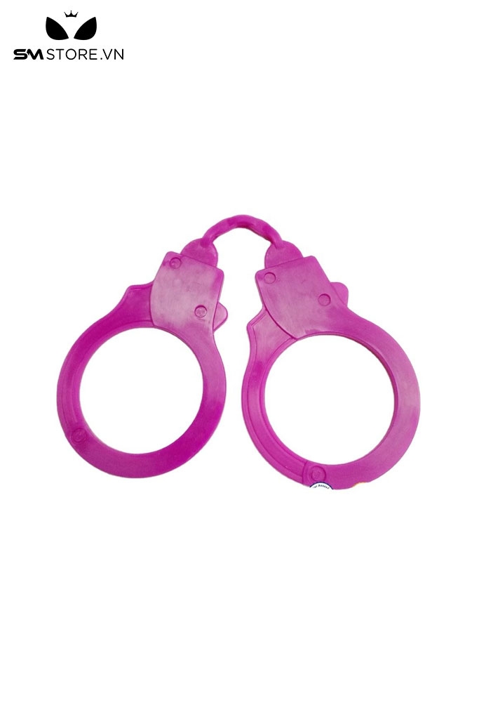 SMT066 - còng tay tình yêu silicon màu đen dài 26,5cm