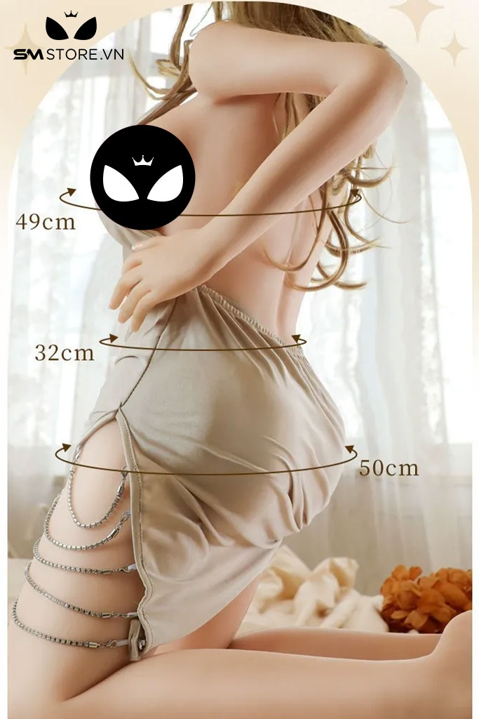 SMT1068 - Búp bê tình dục silicon toàn thân giống người có ngực nở