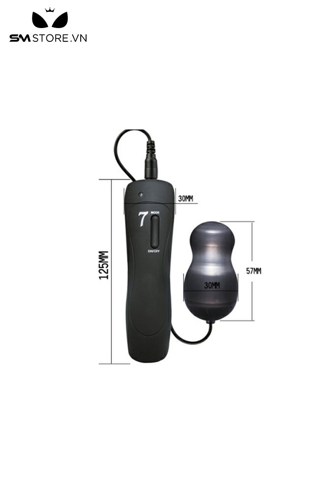 SMT1994 - Trứng rung có 7 tần số điều khiển có dây dài 12.5cm