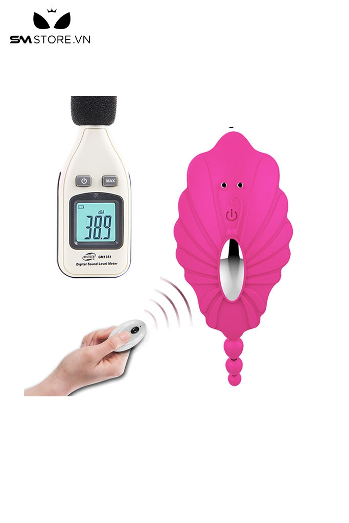 SMT811 - Quần chip rung silicon hình con cá điều khiển từ xa dài 105mm