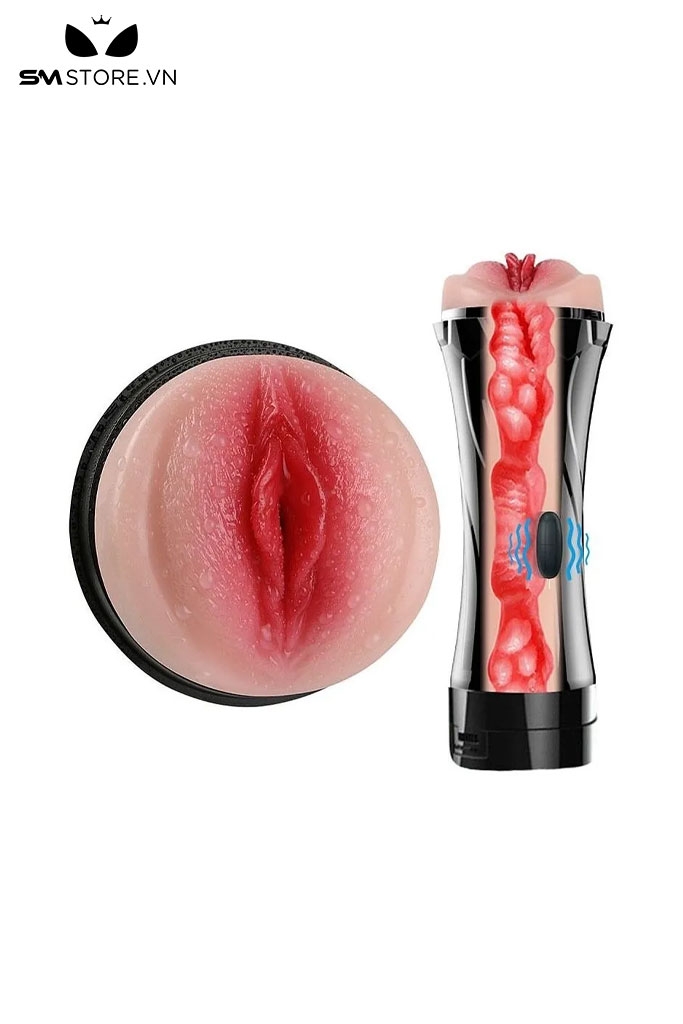 SMT2079 - Âm đạo giả hình quả bóng có đế dính tường dài 26cm