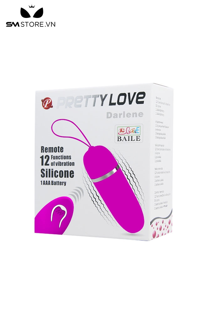 SMT1490 - Trứng rung điều khiển từ xa không dây nhỏ gọn màu tím