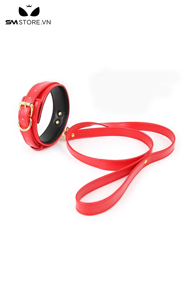 SMT464 - Xích cổ SM chất liệu da PU dài 41cm thiết kế dạng vòng choker