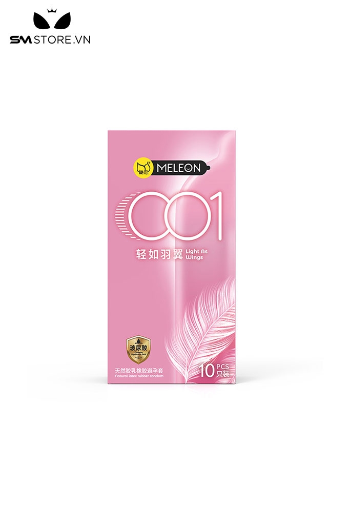 SMT375 - Bao cao su mỏng nhẹ có gai hộp 10 cái với gấp đôi gel trơn