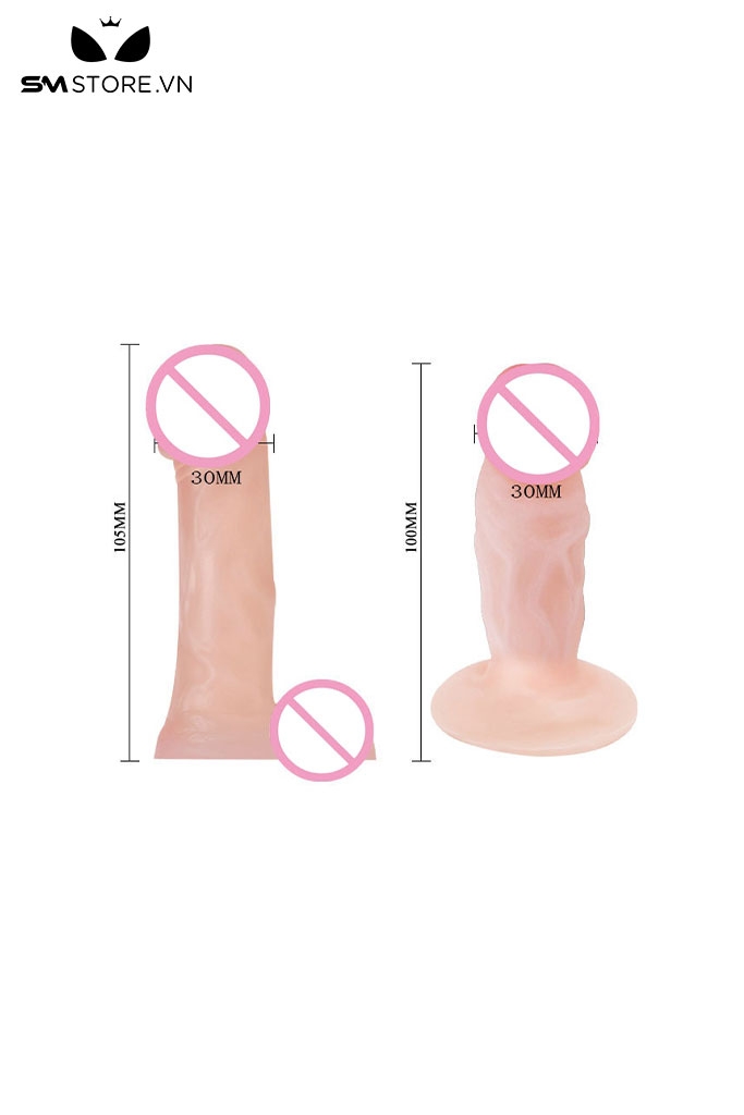 SMT146 - Dương vật giả 2 đầu kèm đai với thiết kế 2 dildo gắn đai