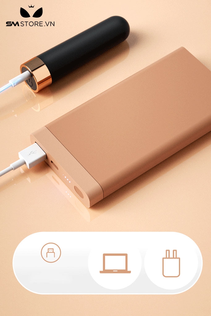 SMT1118 - Trứng rung mini sạc điện điều khiển từ xa đa tần số