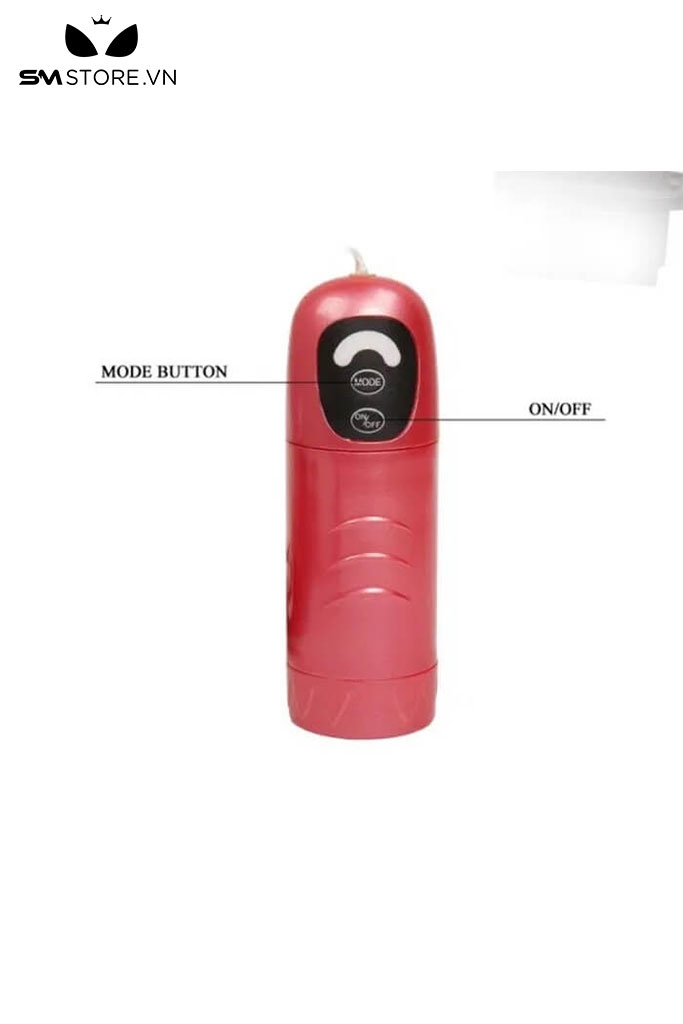 SMT2078 - Máy rung tai thỏ có đai dài 18cm và nhánh phụ kích thích