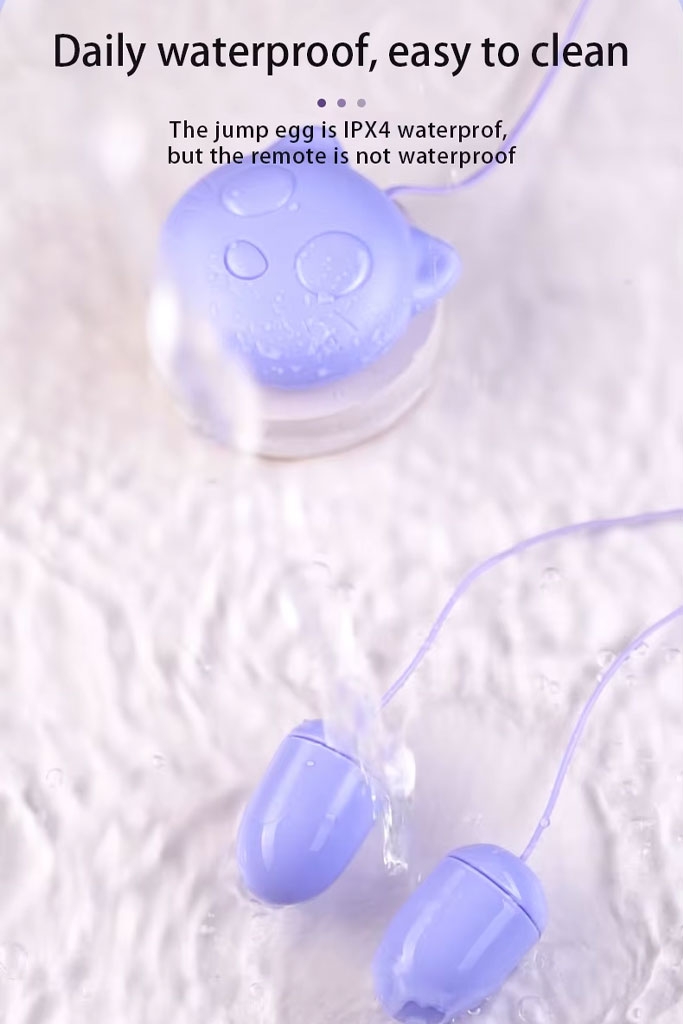 SMT1517 - Trứng rung 2 đầu mini 10 chế độ con mèo kích thích 3 điểm