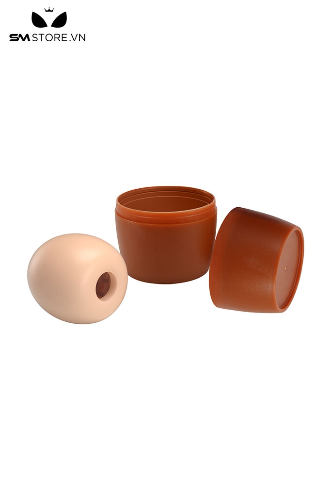 SMT296 - Cốc thủ dâm với thiết kế thùng gỗ chất liệu silicon đàn hồi dài 67mm