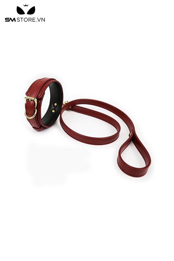 SMT464 - Xích cổ SM chất liệu da PU dài 41cm thiết kế dạng vòng choker