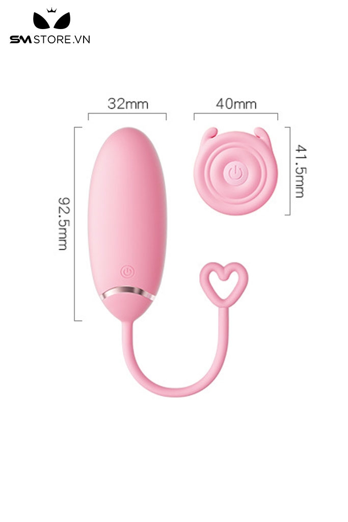 SMT429 - Trứng rung điều khiển từ xa sạc điện chống nước