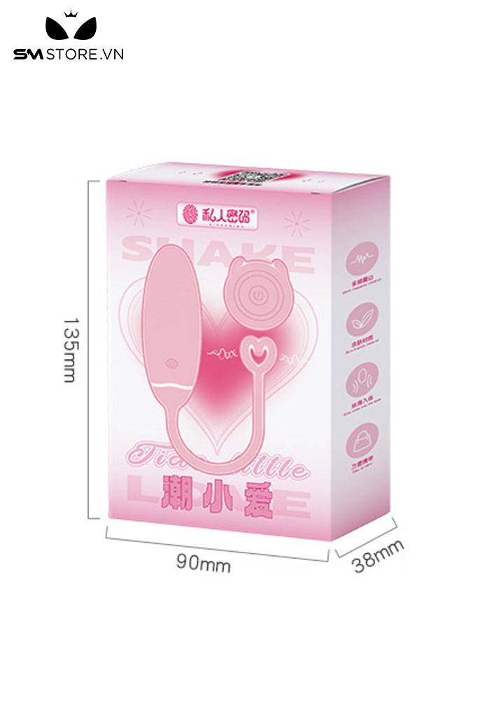 SMT429 - Trứng rung điều khiển từ xa sạc điện chống nước