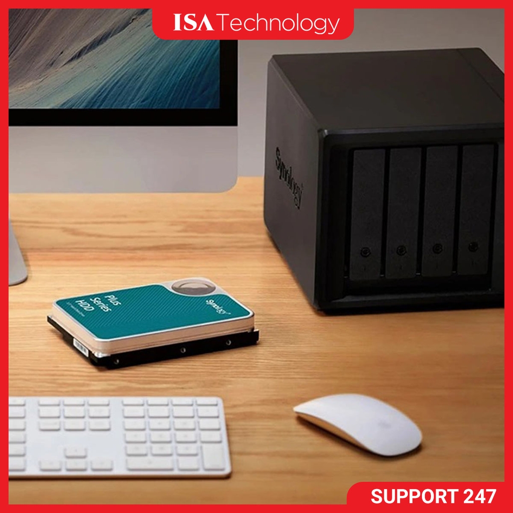 Ổ cứng HDD Synology HAT 3300 4TB – Dành cho NAS, tốc độ 5400 RPM