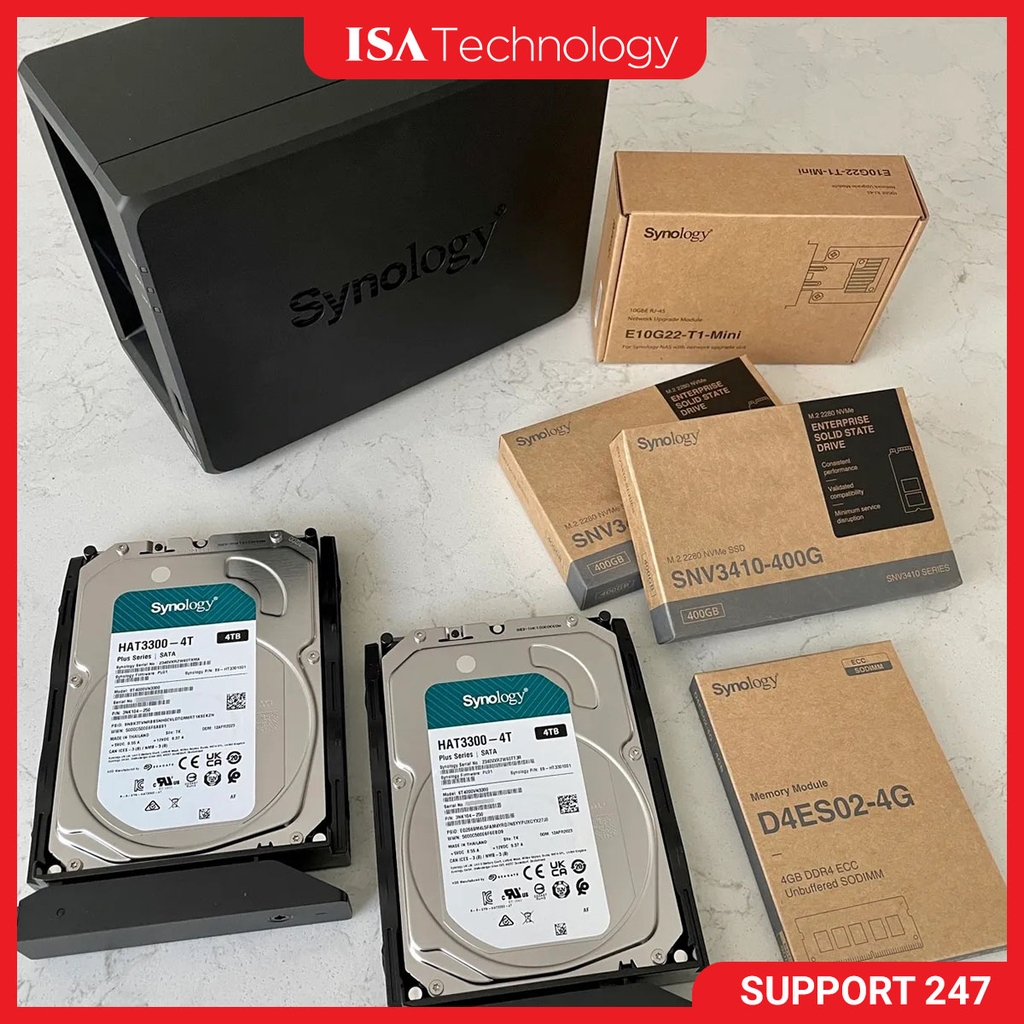 Ổ cứng HDD Synology HAT 3300 4TB – Dành cho NAS, tốc độ 5400 RPM