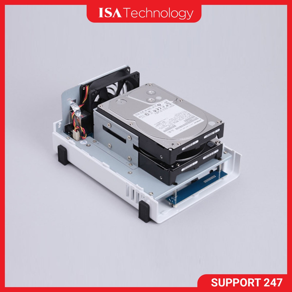 Ổ cứng HDD HAT3310 12TB dành cho NAS Synology - 7200rpm, 512MB cache, SATA 6Gb/s, bảo hành 36 tháng