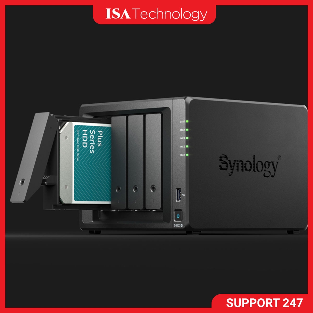 Ổ cứng HDD HAT3310 12TB dành cho NAS Synology - 7200rpm, 512MB cache, SATA 6Gb/s, bảo hành 36 tháng