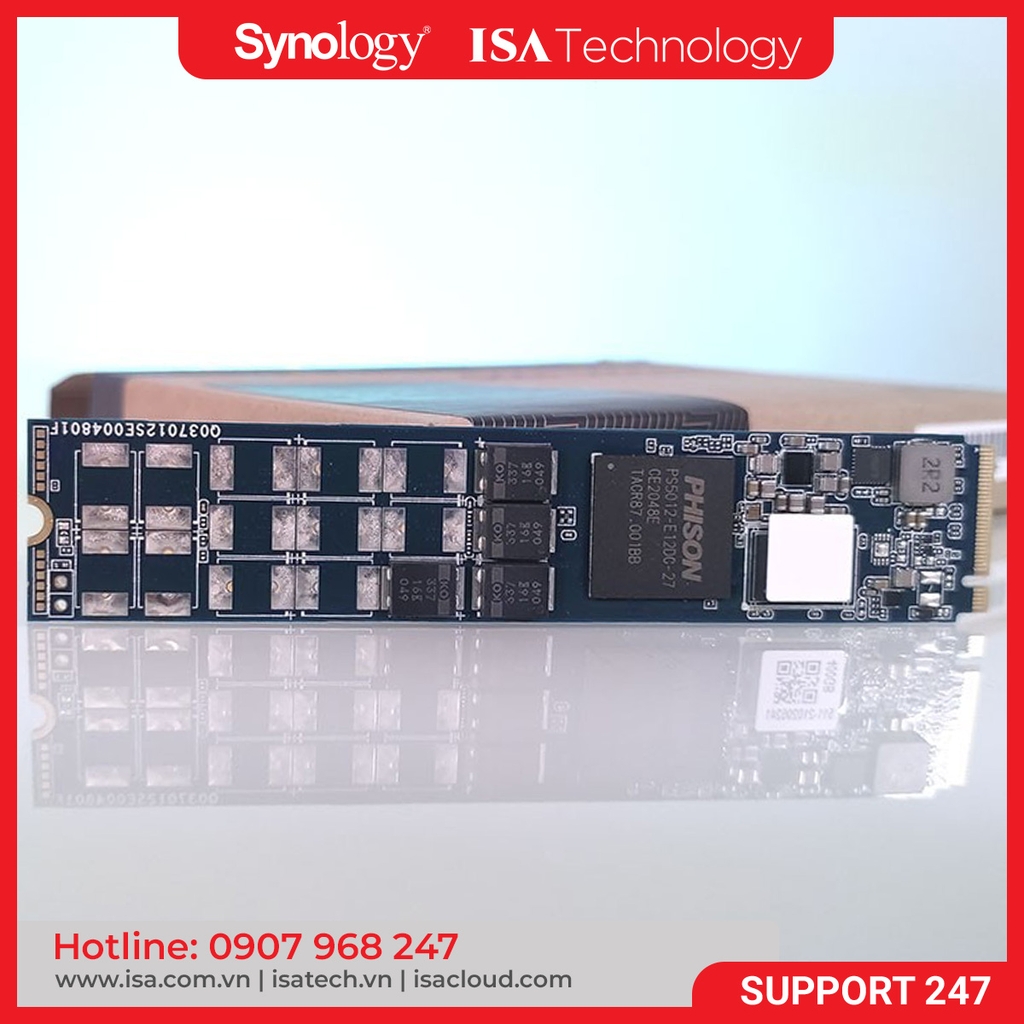 Ổ cứng SSD Synology SNV3410- 800G 800GB M.2 2280 NVMe SSD, 5Y WTY_SNV3410-800G