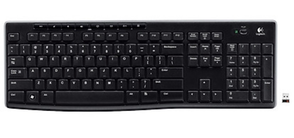 Bàn Phím Không Dây Logitech K270 - Hàng Chính Hãng