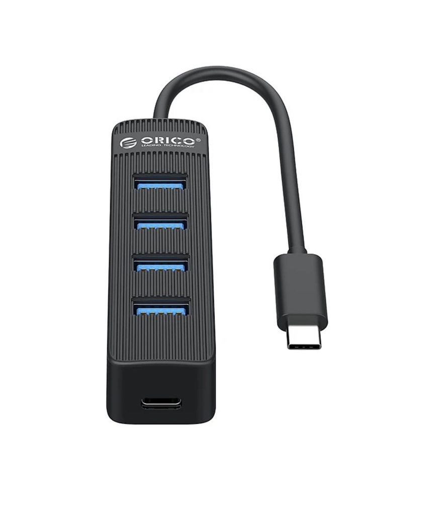 Bộ chia USB Hub 4 cổng USB 3.0 Type C  Orico TWC3-4A - Hàng Chính Hãng
