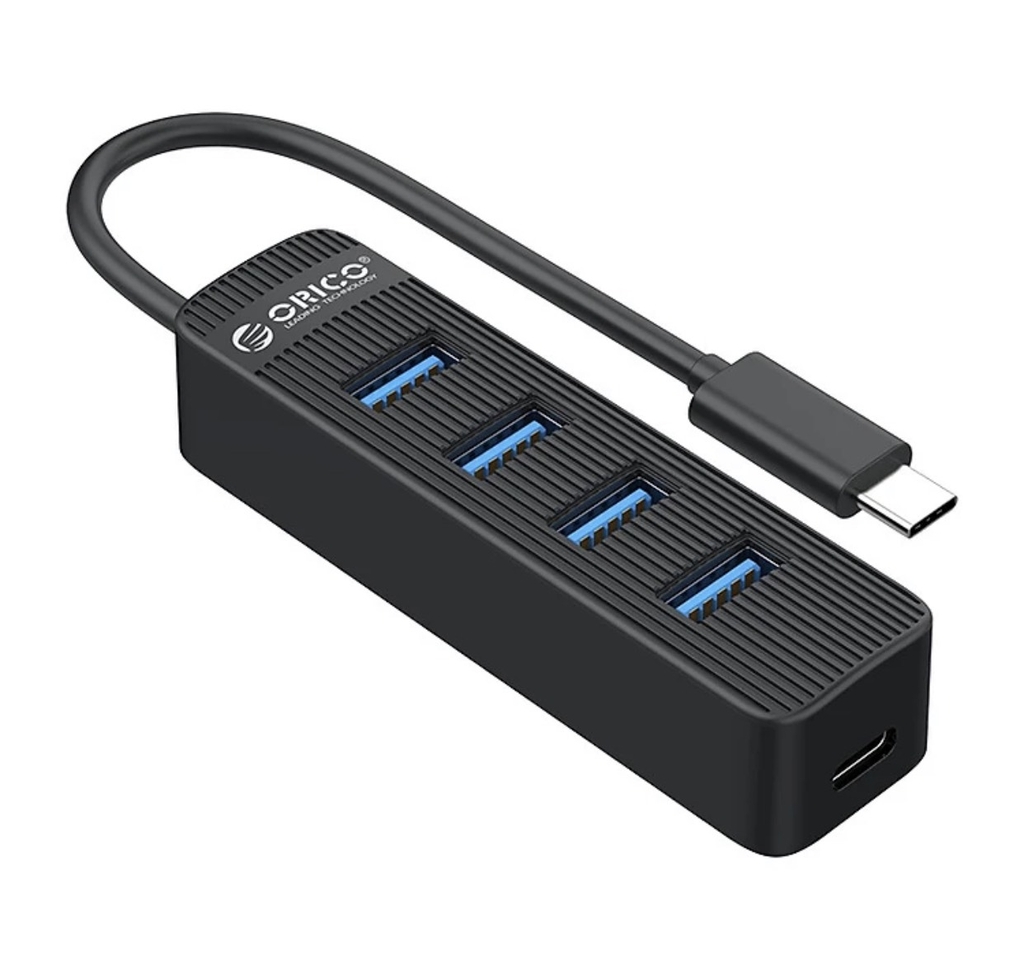 Bộ chia USB Hub 4 cổng USB 3.0 Type C  Orico TWC3-4A - Hàng Chính Hãng