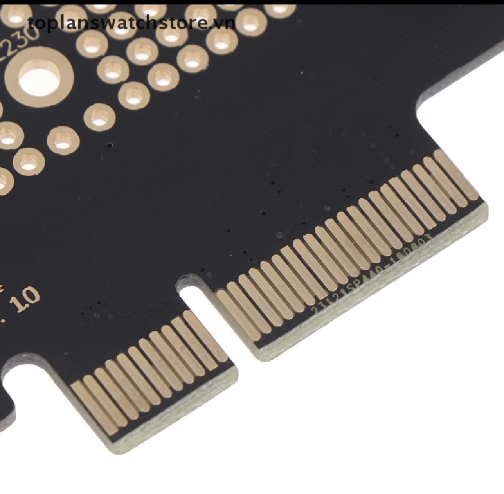 Card chuyển SSD M2 NVMe PCIe Sang PCIe X4  Kèm Giá Đỡ Tiện Dụng dùng cho máy tính bàn PC