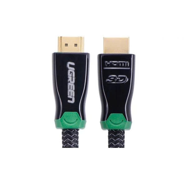 Ugreen Cáp HDMI Ugreen 10291 dài 1M vỏ bọc kim loại hỗ trợ 3D 4K2K chất lượng cao-Hàng chính hãng.