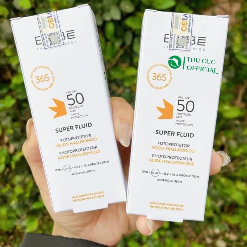 Kem chống nắng Babe Super Fluid Depigment SPF50 50ml cho da nhạy cảm