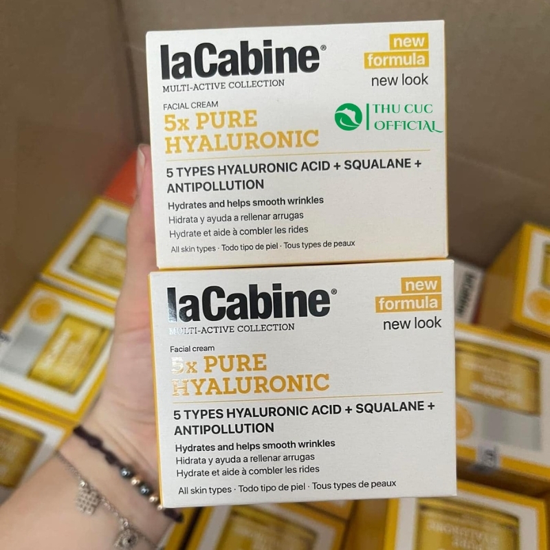 Kem dưỡng Lacabine 5x Pure Hyaluronic Cream 50ml