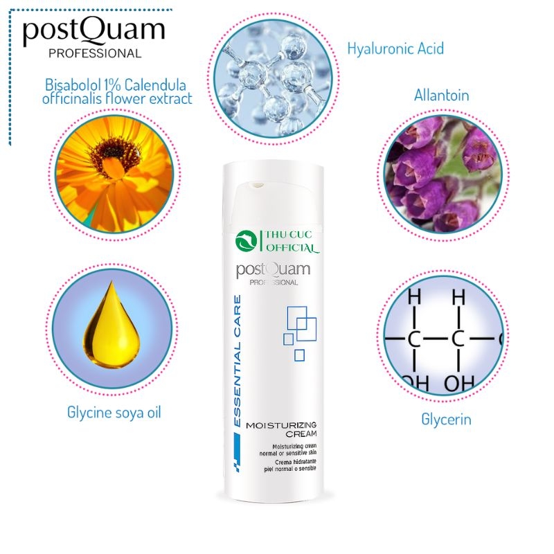 Kem dưỡng phục hồi PostQuam Nourishing Cream 50ml cho da nhạy cảm