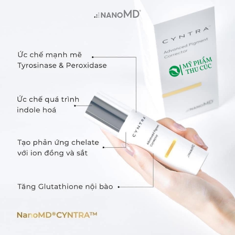 Kem nám Cyntra NanoMD  Advanced Pigment Corrector 20ml - Sáng da, mờ thâm nám