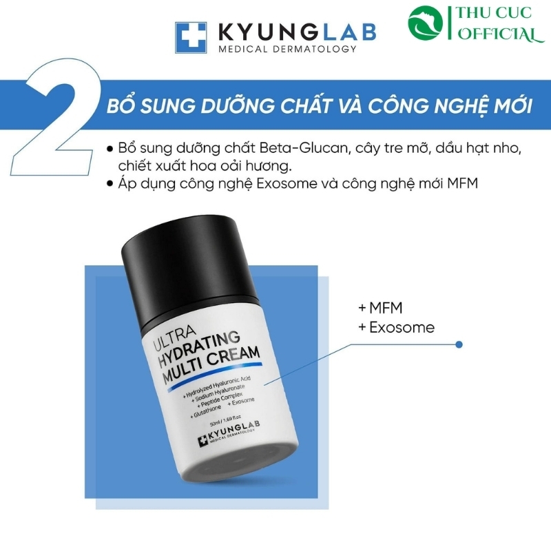 Kem phục hồi Kyung Lab Ultra Hydrating Multi Cream 50ml