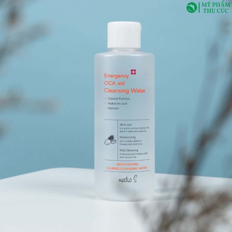 Nước tẩy trang Medic S - Emergency CICA Aid Cleansing Water 200ml