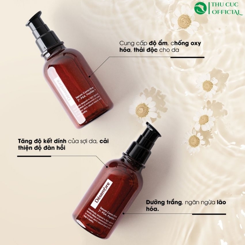 Serum Desembre Corrective Y-PGA Peptide - Trẻ hoá, Tái tạo da