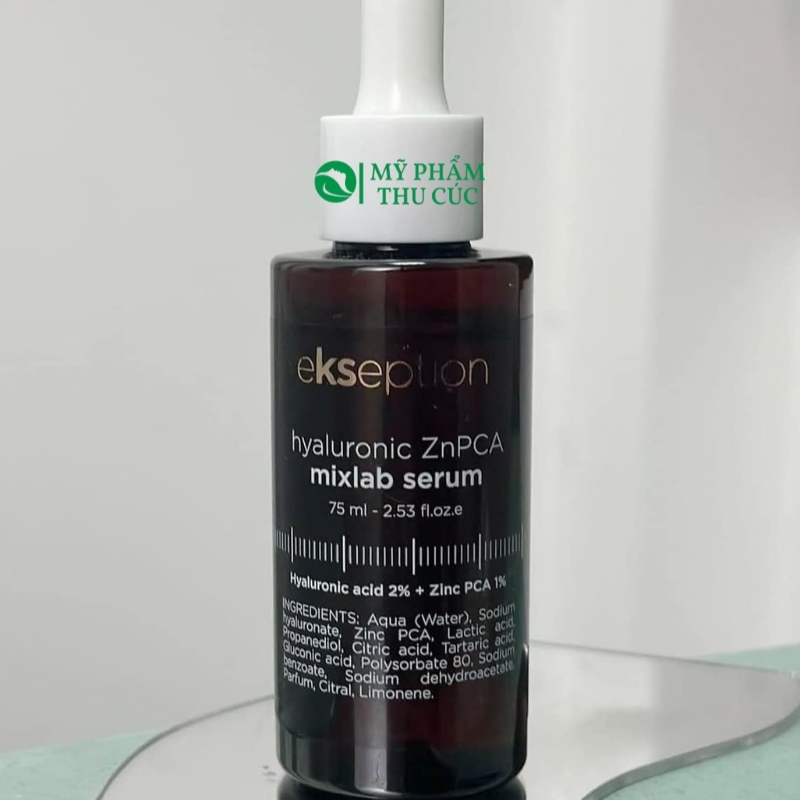 Serum Ekseption Hyaluronic ZnPca Mixlab 75ml - giảm mụn kiềm dầu